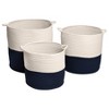 Colonial Mills Craftworks Basket, 16"x16"x16", Navy - 2 of 3