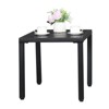 Classic Adirondack Square Side Table - Durable HDPE Composite Outdoor End Table Easy Maintenance & Weather Resistant - 4 of 4