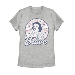 Women's Snow White and the Seven Dwarves Fourth of July  Brave T-Shirt - 1 of 3