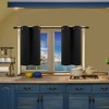 PiccoCasa Window Rod Pocket Valance Thermal Insulated Curtain Panels 2Pcs - 3 of 4