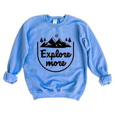 Simply Sage Market Women's Graphic Sweatshirt Explore More Mountain