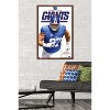 Trends International NFL New York Giants - Dexter Lawrence II Feature Series 24 Framed Wall Poster Prints - 2 of 4