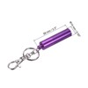 Unique Bargains Snooker Billiard Pool Cue Tip Shaper Pool Cue Stick Tip Repair Billiard Cue Care Accessory with Keychain - 2 of 4