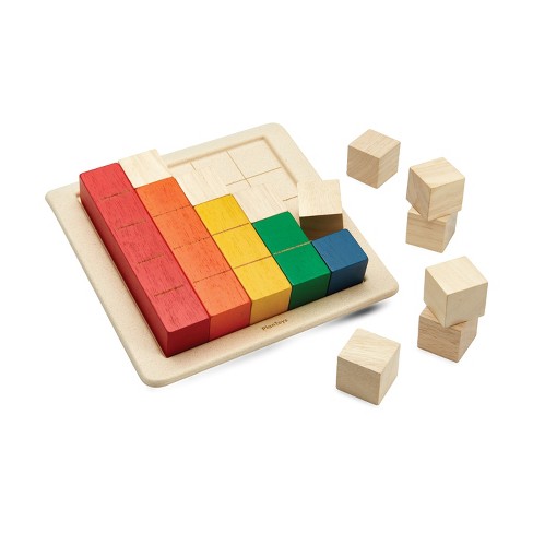 Plantoys| Colored Counting Blocks - Unit Plus : Target