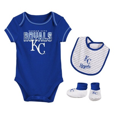 MLB Kansas City Royals Infant Boys' Short Sleeve Layette Set