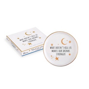 Stardust Wine Coaster 'What Doesn't Kill Us' - Rosanna - 1 of 3