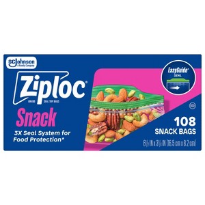 Ziploc Storage Snack Bags - 1 of 4