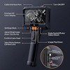 AsyPets Dual-Lens Industrial Borescope - 8.5mm IP67 Camera, 9 LED Lights, 16.4FT Semi-Rigid Cable, 32GB Card, Waterproof Flexible Inspection - 2 of 4