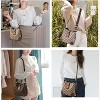 Women Handbags and Purse Tote Bags Ladies Satchel Shoulder Bag Retro Top Handle - 3 of 4