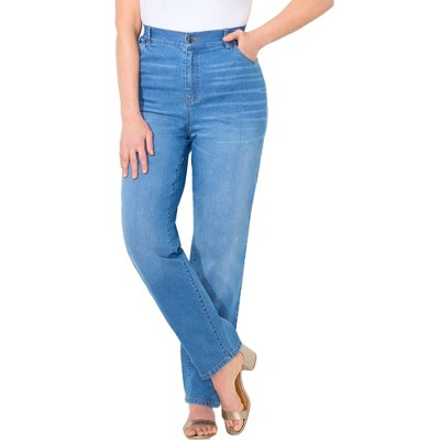 Catherines Women's Plus Size Petite Right Fit Curvy Jean