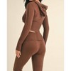 Women's Lissy Slim Fit Zip Up Sweater Hoodie - Kimberly C - 2 of 4
