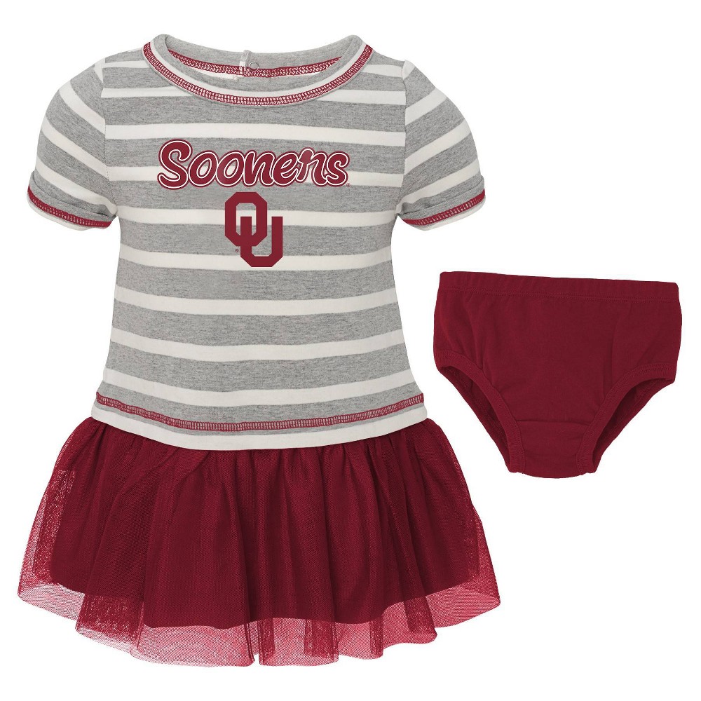 ^^ NCAA Oklahoma Sooners Girls’ 2pc Dress Set 3T New… Apparel and Accessories by