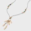 Sealife Long Rope Pendant Necklace - Universal Thread™ Gold - 4 of 4
