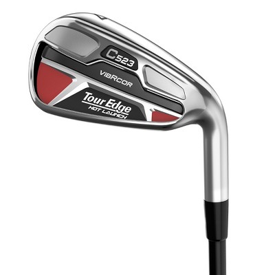 Left Handed Tour Edge Hot Launch C523 Irons 4-PW Steel Stiff