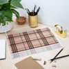 Emanuela Carratoni Tartan Theme on Pink Acrylic Tray - Deny Designs - 4 of 4