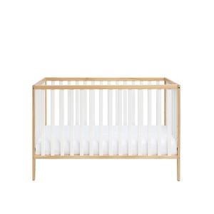 VYNXARIA 3-in-1 Convertible Island Crib Natural/White - 1 of 4