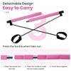 SWTROOM Pilates Bar with Foot Loop and Exercise Resistance Band - 2 of 4