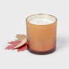 2-Wick Ombre Glass Jar Candle Harvest Apple and Leaves 14.5oz - Threshold™ - 3 of 4