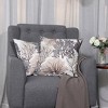 PiccoCasa Modern Coral Beach House Home Decorative Pillow Cover 18"x18" - 2 of 4