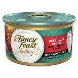 Fancy Feast Medleys Beef Ragu Recipe with Tomatoes and Pasta in a Savory Sauce Wet Cat Food - 3oz