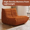 SYFERLORY Soft Beanbag Chair - Memory Foam Floor Sofa for Living Room, Bedroom or Office - Single Seat Lounger with Removable Cover - 4 of 4
