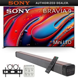 Sony BRAVIA 9 85" 4K HDR QLED Mini-LED TV (2024) with Premium Soundbar + Mount Kit - 1 of 4