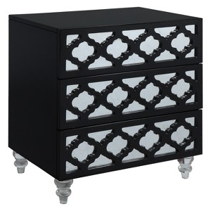 Tibbs Contemporary Side Table Black - ioHOMES