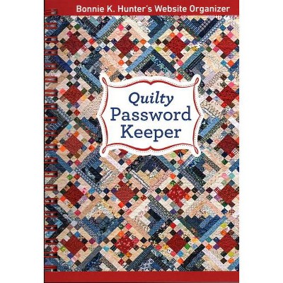 Quilty Password Keeper - (Spiral Bound)