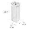 ZWILLING Fresh & Save Cube Box, Plastic, Airtight Dry Food Storage Container, 2-pc Small Cube Containers Set - 3 of 4