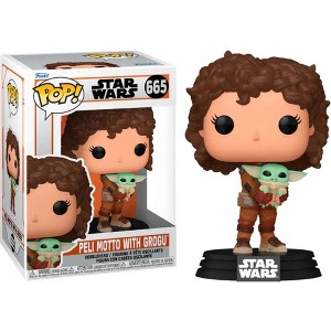 Funko POP! Star Wars: The Mandalorian S9 - Peli Motto with Grogu Vinyl Figure #665 #76552 - 1 of 3