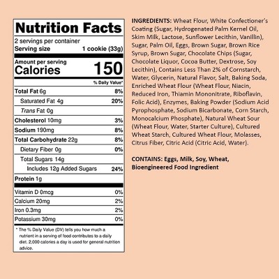 Wiley Road Foods Chocolate Chip Cookie Dough Bites in Caddy - 2.3oz