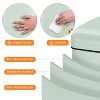 30 Liter (8 Gallon) Stainless Steel Kitchen Trash Can with Soft Close Lid, Foot Pedal - 3 of 4
