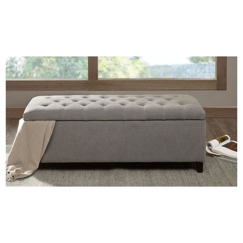 Tufted Top Storage Bench, 5 of 9
