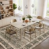 COZONY Vintage Style Reversible Area Rug, Non-Slip Machine Washable Soft Boho Rug for Living Room and Bedroom - 3 of 4