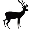 The Lakeside Collection Tabletop Metal Deer - 2 of 4