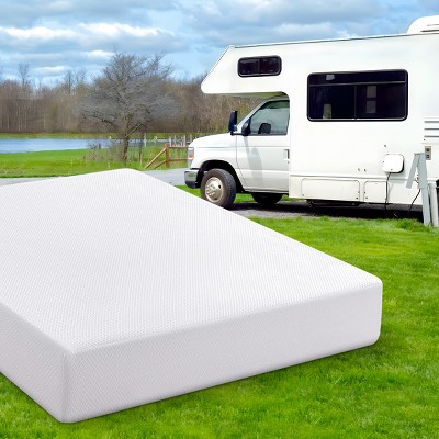 Vipbear 8 Inch/10Inch Rv Memory Foam Mattress Medium Firm Feel, Breathable Memory Foam, Certified Safe Foams & Fabric, Mattress In A Box