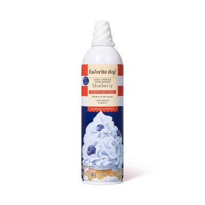 Blueberry Naturally Flavored with other Natural FlavorsWhipped Light Cream- 13oz - Favorite Day™