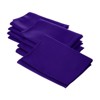 Slickblue Polyester Poplin Napkins 18"x18", Serged Edge, Event or Daily Table Use, 41 Color Options – Set of 4 or 10 - 3 of 4