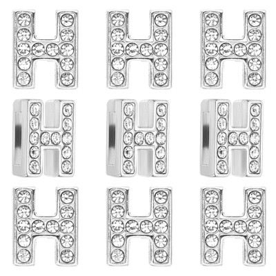 Unique Bargains Metal Bulk Elegant DIY Crafts Jewelry Making Rhinestone Pendant 30 Pcs