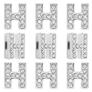 Unique Bargains Metal Bulk Elegant DIY Crafts Jewelry Making Rhinestone Pendant 30 Pcs - 1 of 4