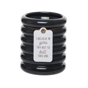 Totalee Gift I Believe In You Blue Planter Ceramic Blue - 1 of 2