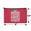 National Lampoons Christmas Vacation Jolliest Bunch Makeup Cosmetic Bag Organizer Pouch - 4 of 4