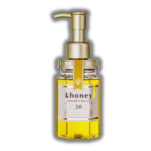 &Honey Deep Moist Hair Oil Step 3.0 | A deep moisturizing hair oil for dry hair with split end (3.4 oz) & and Honey Hair Care | MADE IN JAPAN. - 1 of 2