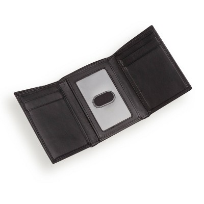 SWISSGEAR Trifold Wallet - Black: Leather, RFID Blocking, Solid Pattern - image 2