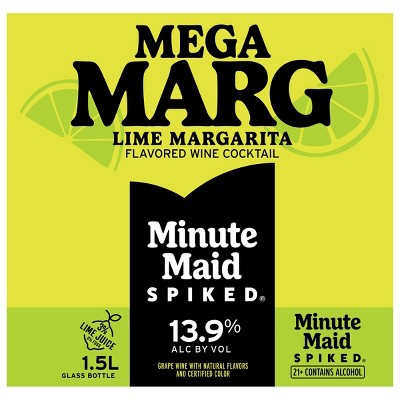 Minute Maid Spiked Lime Margarita - 1.5L Bottle
