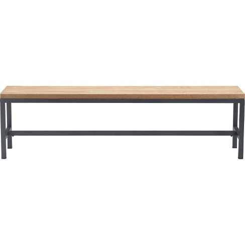 Metal dining benches new arrivals