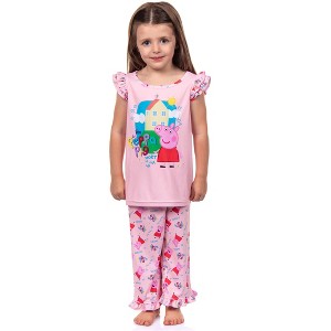 Peppa Pig Toddler Girls' I'm Peppa Pig Snort Sleep Pajama Set Pink - 1 of 4
