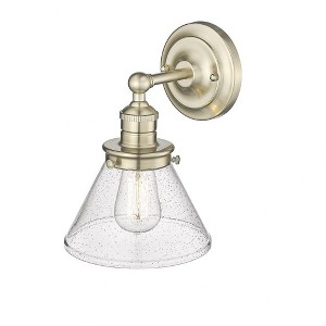 Millennium Lighting Eyden 1 - Light Wall Light in  Modern Gold - 1 of 1