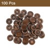 Unique Bargains Wooden DIY Craft Clothing 4 Holes Sewing Buttons 100 Pcs - 3 of 4