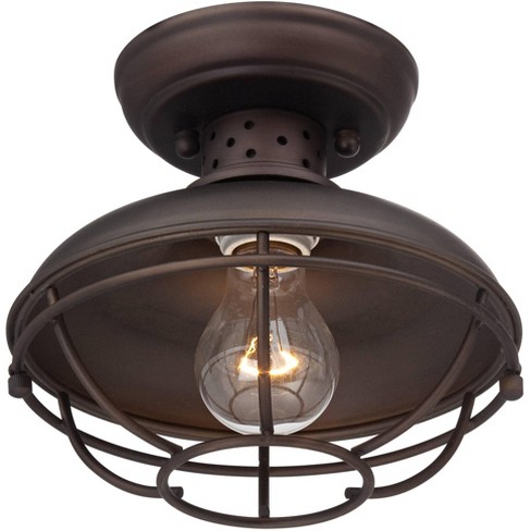 Franklin Iron Works Rustic Outdoor, Patio Ceiling Light Fixtures